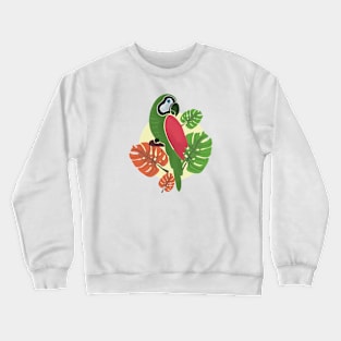 Green Arara Crewneck Sweatshirt